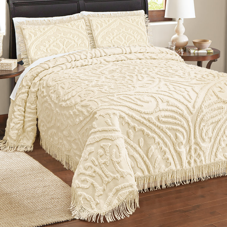House of Hampton® Dekita 100 Cotton Coverlet & Reviews Wayfair